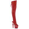 Pleaser - SPECTATOR3030 Cuissardes à plateforme - Rouge Product image